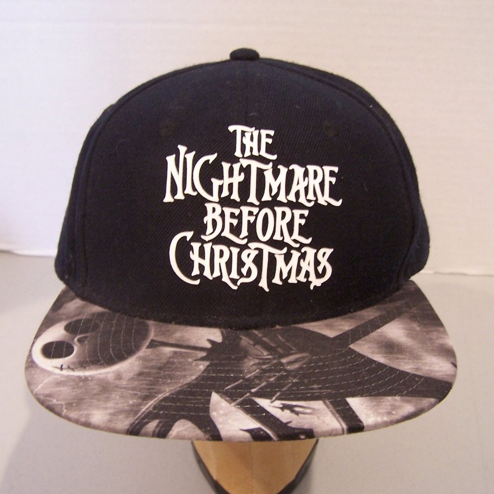 Disney The Nightmare Before Christmas Jack Skellington Hat Cap Adult Adjustable
